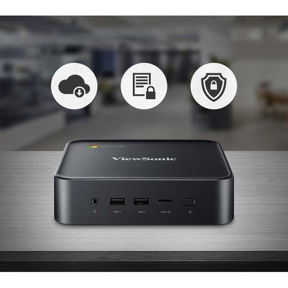 ViewSonic NMP760 Chromebox - Intel Celeron 5205U - 8 Go - Capacité de mémoire flash de 64 Go NMP760