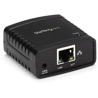 StarTech.com Serveur d'impression réseau LPR Ethernet 10/100 Mbps vers USB 2.0 - Serveur d'impression USB avec détection automatique 10Base-T/100Base-TX PM1115U2
