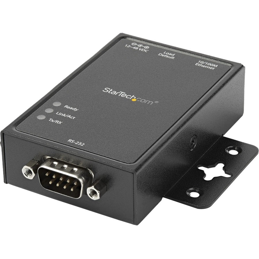 StarTech.com Convertisseur série RS232 vers Ethernet IP à 1 port / Serveur de périphériques - Aluminium NETRS2321P