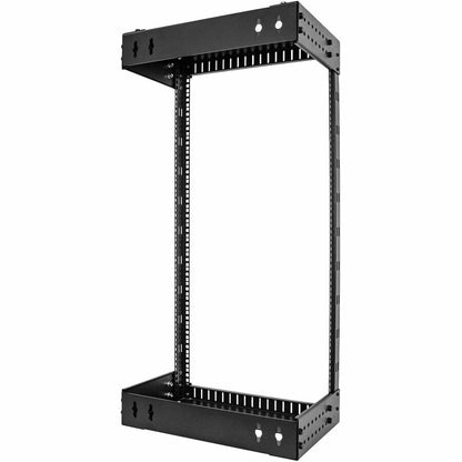 StarTech.com Rack réseau mural robuste à 2 montants 21U, rack serveur à cadre ouvert de 19 pouces avec profondeur réglable, rack de données pour équipement informatique ~ RACK-21U-20-WALL-OA