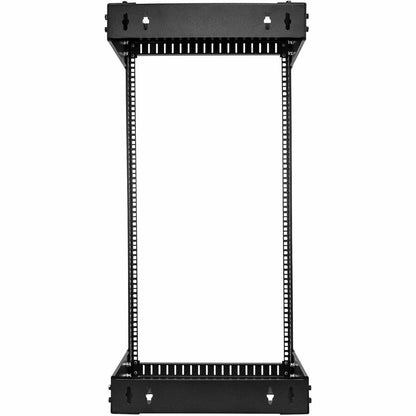 StarTech.com Rack réseau mural robuste à 2 montants 21U, rack serveur à cadre ouvert de 19 pouces avec profondeur réglable, rack de données pour équipement informatique ~ RACK-21U-20-WALL-OA