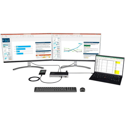 StarTech.com USB C Dock, Triple 4K Monitor USB-C Docking Station with DP 1.4 & DSC, 2x DisplayPort & 1x HDMI, 100W PD, 6x USB (2x 10Gbps) DK31C2DHSPD