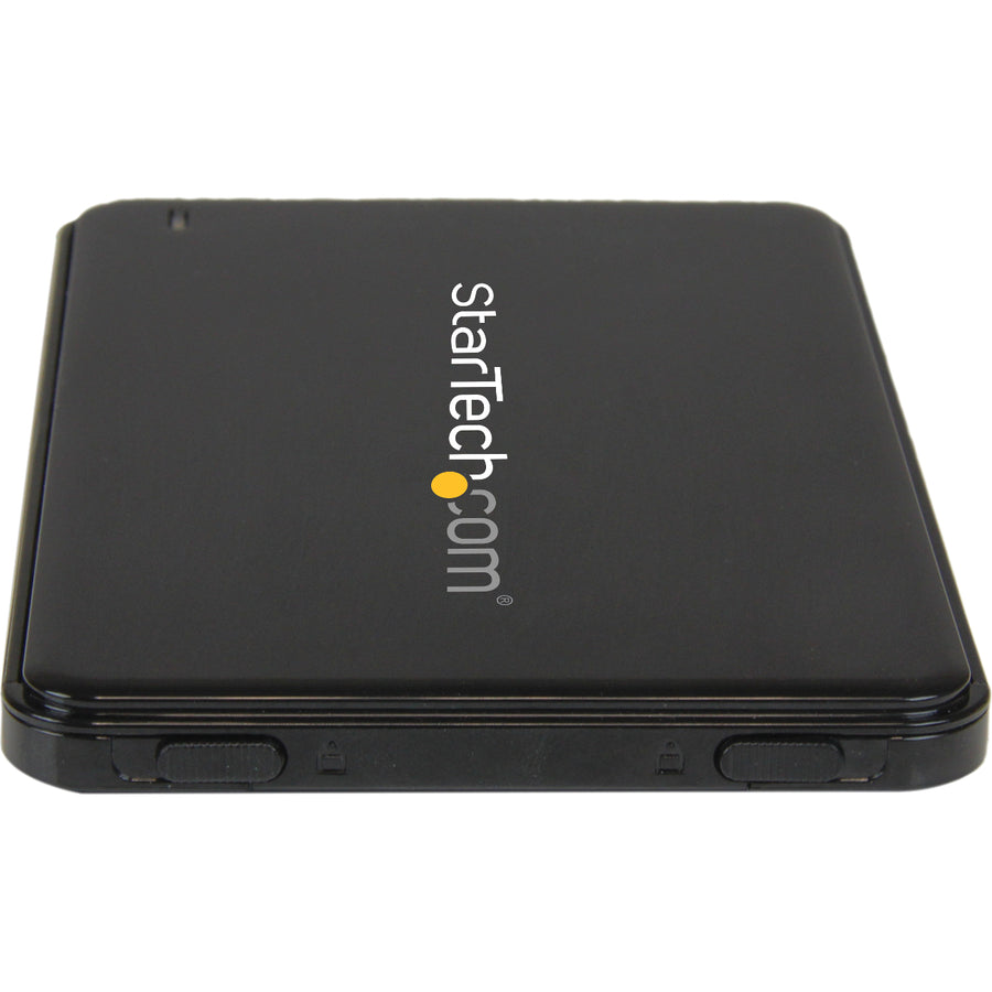 StarTech.com Drive Enclosure SATA/600 - USB 3.0 Micro-B Host Interface - UASP Support External - Black S2510BPU337
