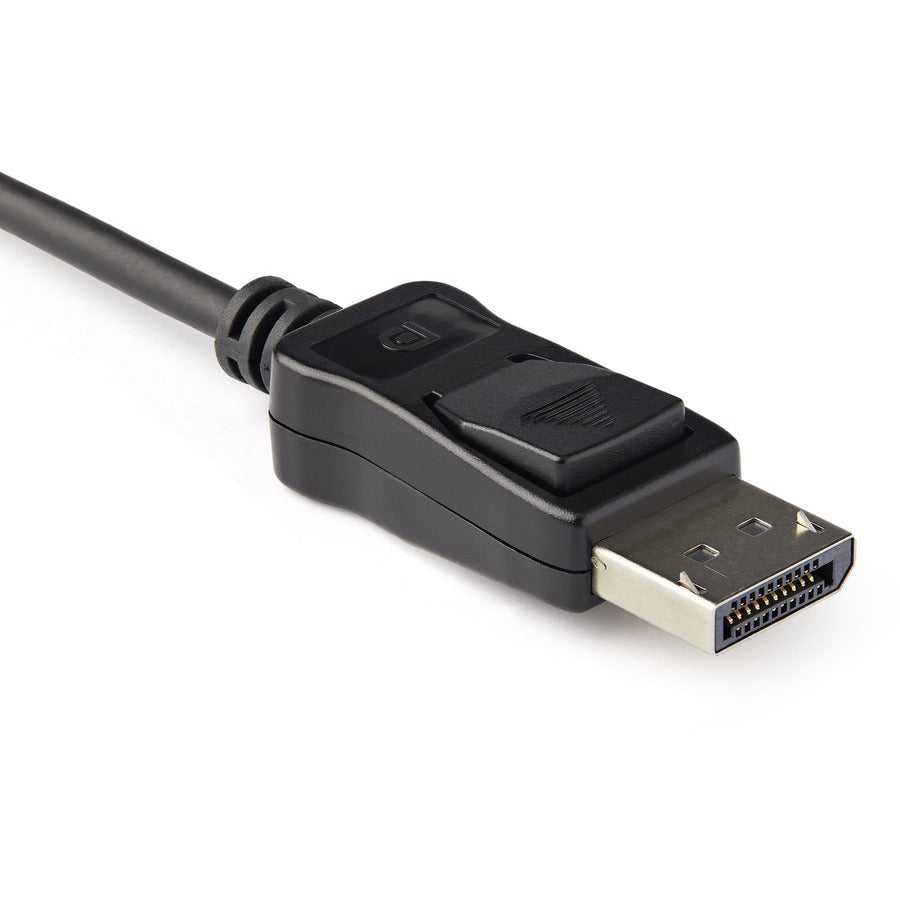 Adaptateur StarTech.com DisplayPort vers HDMI, convertisseur actif 4K 60 Hz HDR10 DisplayPort 1.4 vers HDMI 2.0b, connecteur DP verrouillable, DP vers HDMI DP2HD4K60H