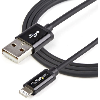 Câble USB vers connecteur Lightning 8 broches Apple® de 1 m (3 pi) noir StarTech.com pour iPhone/iPod/iPad USBLT1MB