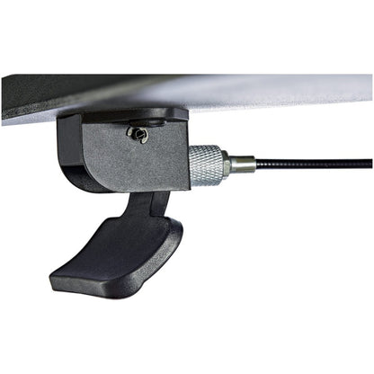 StarTech.com Mobile Standing Desk - Portable Sit-Stand Ergonomic Height Adjustable Cart on Wheels - Rolling Computer/Laptop Workstation STSCART2
