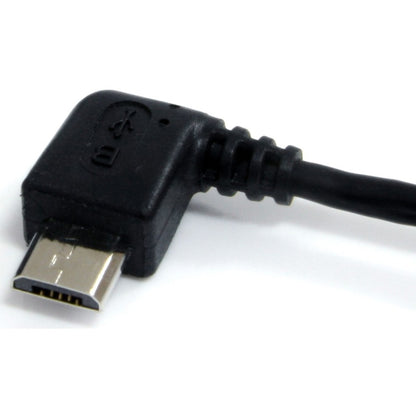 Câble micro USB StarTech.com de 0,9 m - A vers Micro B coudé vers la gauche UUSBHAUB3LA