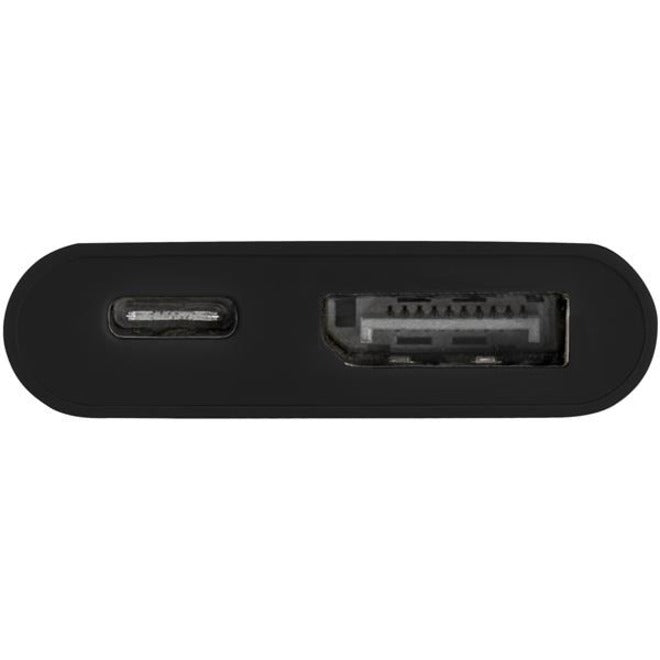 StarTech.com USB C to DisplayPort Adapter with 60W Power Delivery Pass-Through - 8K/4K USB Type-C to DP 1.4 Video Converter w/ Charging CDP2DP14UCPB