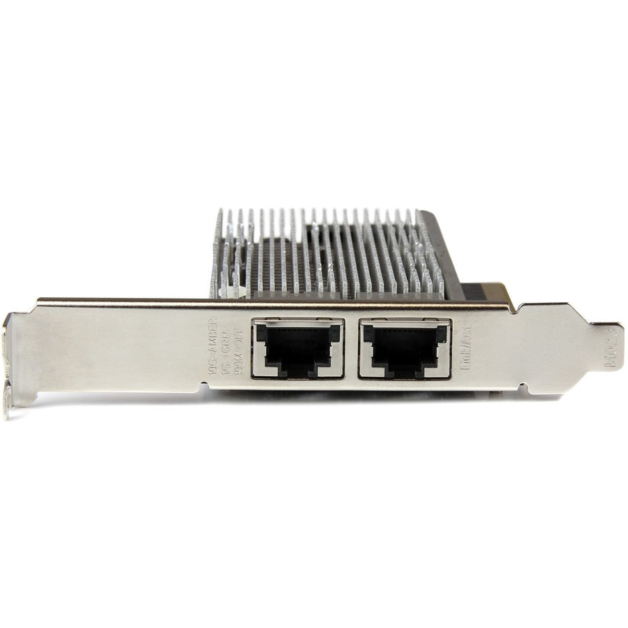 StarTech.com Carte réseau 10G - 2 ports - NBASE-T - Port RJ45 - Chipset Intel X550 - Carte Ethernet - Carte réseau Intel ST20000SPEXI