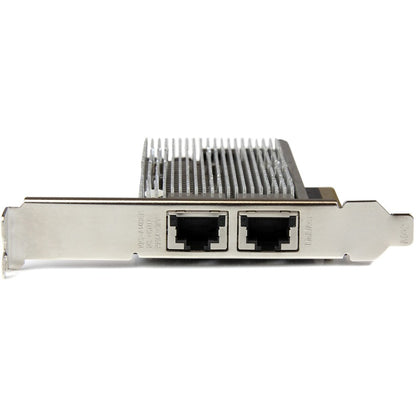 StarTech.com Carte réseau 10G - 2 ports - NBASE-T - Port RJ45 - Chipset Intel X550 - Carte Ethernet - Carte réseau Intel ST20000SPEXI