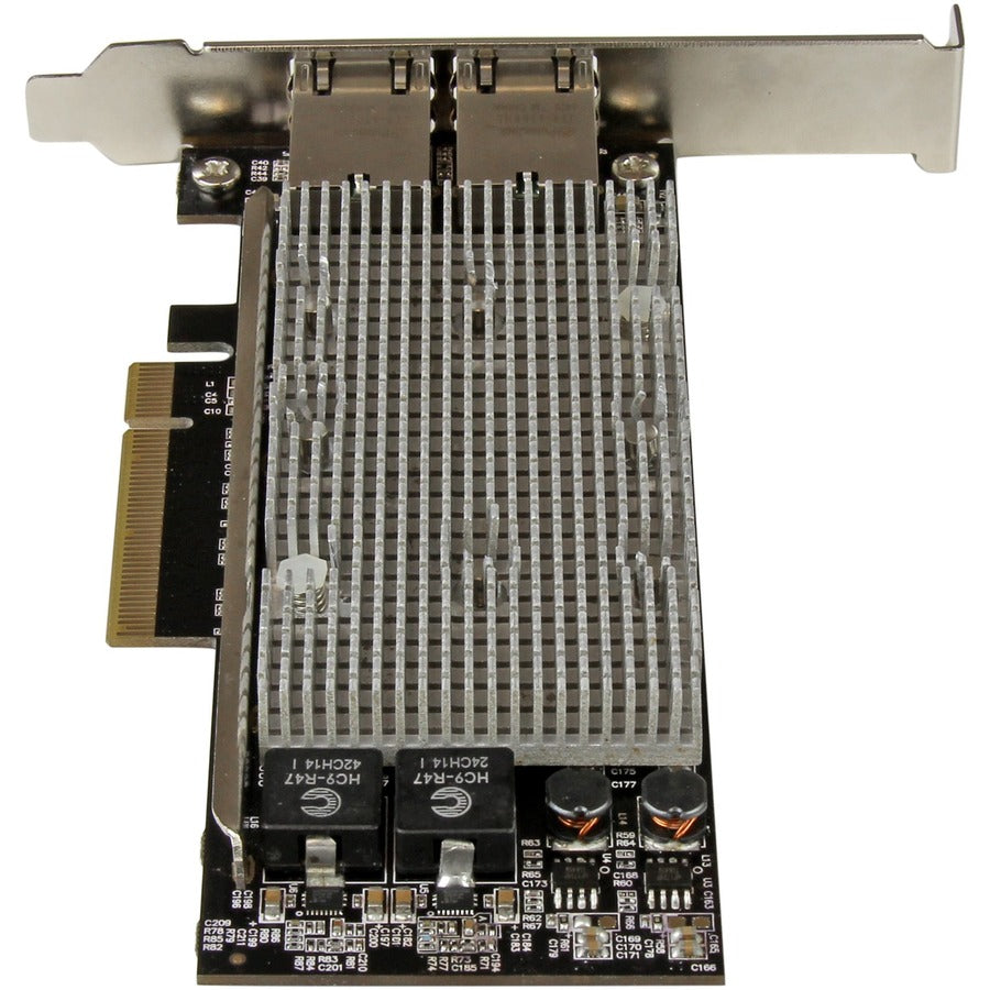 StarTech.com Carte réseau 10G - 2 ports - NBASE-T - Port RJ45 - Chipset Intel X550 - Carte Ethernet - Carte réseau Intel ST20000SPEXI