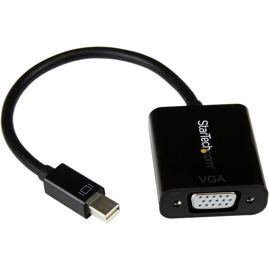 Adaptateur Mini DisplayPort vers VGA StarTech.com, convertisseur Mini DP vers VGA actif, vidéo 1080p, adaptateur de moniteur mDP 1.2 vers VGA Dongle MDP2VGA2