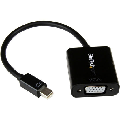 Adaptateur Mini DisplayPort vers VGA StarTech.com, convertisseur Mini DP vers VGA actif, vidéo 1080p, adaptateur de moniteur mDP 1.2 vers VGA Dongle MDP2VGA2