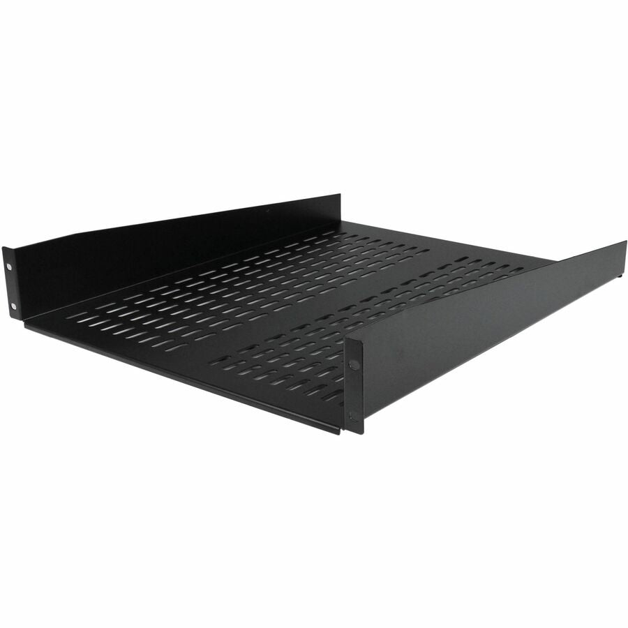 StarTech.com Étagère de montage en rack ventilée 2U 22 pouces - Plateau de montage en rack anti-levier fixe de 22 pouces de profondeur pour étagère d'armoire de serveur - 50 lb / 23 kg CABSHELF22V