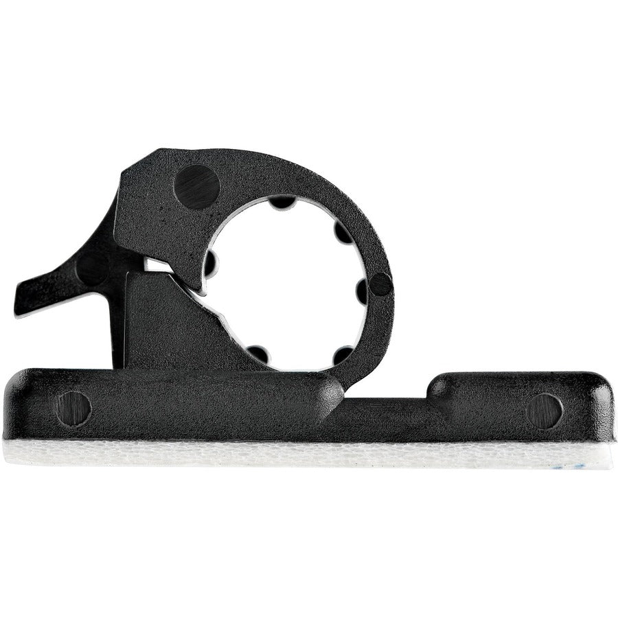 StarTech.com Lot de 100 clips de gestion de câbles auto-adhésifs - Organiseur de câbles Ethernet/réseau/bureau - Support/pince de câble adhésif noir CBMCC1