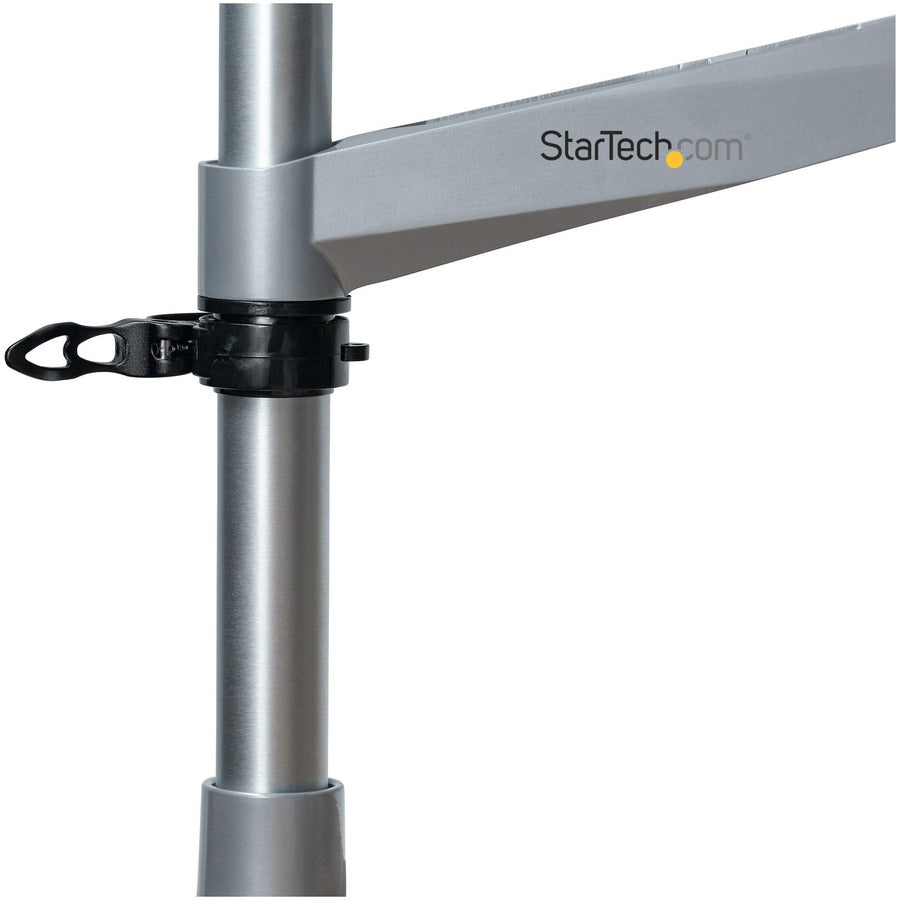 StarTech.com Bras de fixation pour écran de bureau, VESA/Apple iMac/Thunderbolt/écran ultra-large jusqu'à 49" (30,9 lb/14 kg), hauteur réglable/articulé ARMPIVOTB2