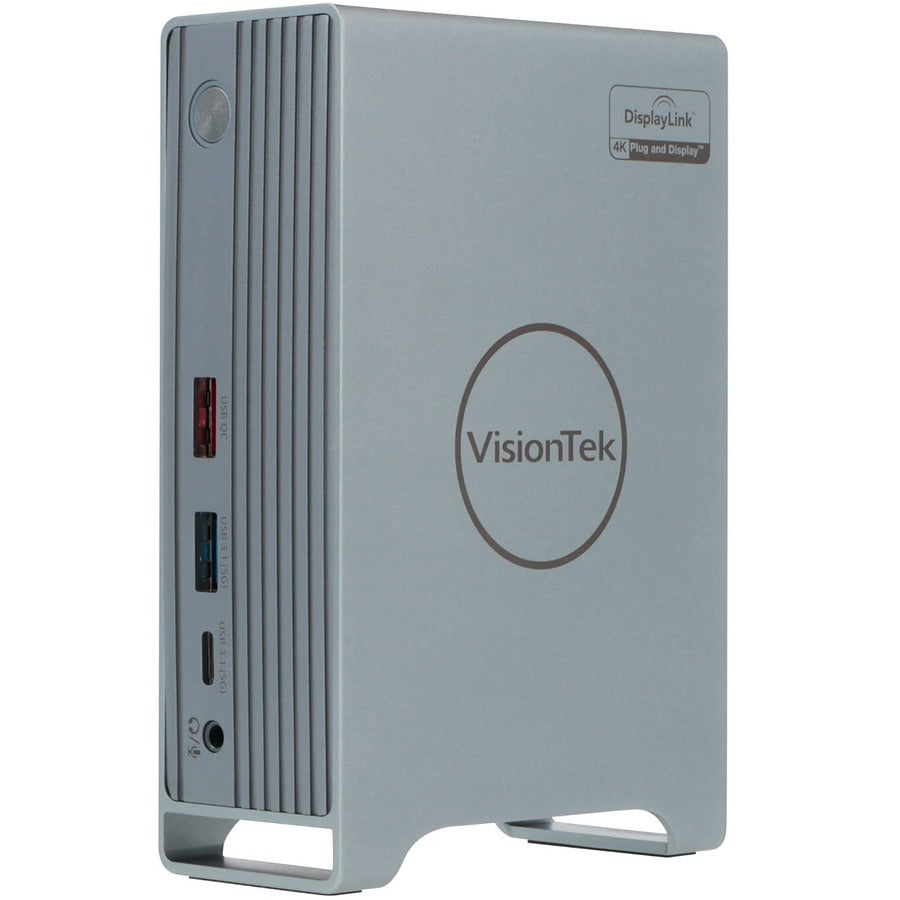 Station d'accueil VisionTek VT7100 à triple écran 4K USB-C avec alimentation de 100 W 901499