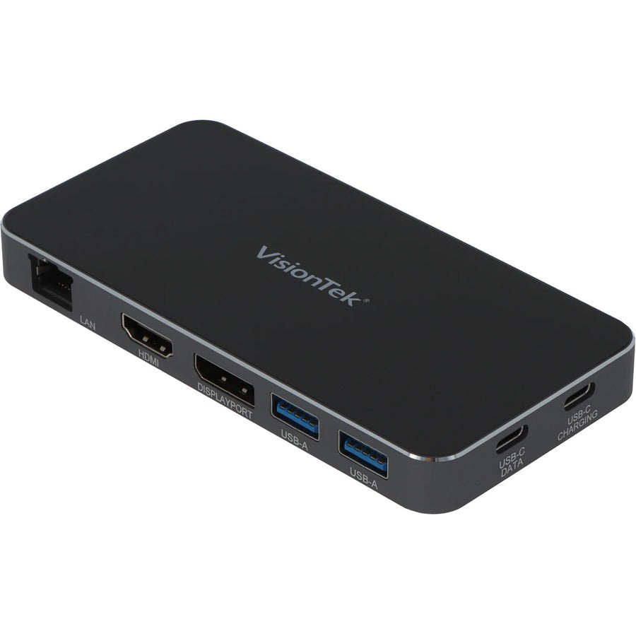 Station d'accueil USB-C portable VisionTek VT350 avec alimentation traversante 901527