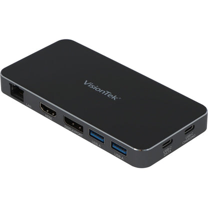 Station d'accueil USB-C portable VisionTek VT350 avec alimentation traversante 901527
