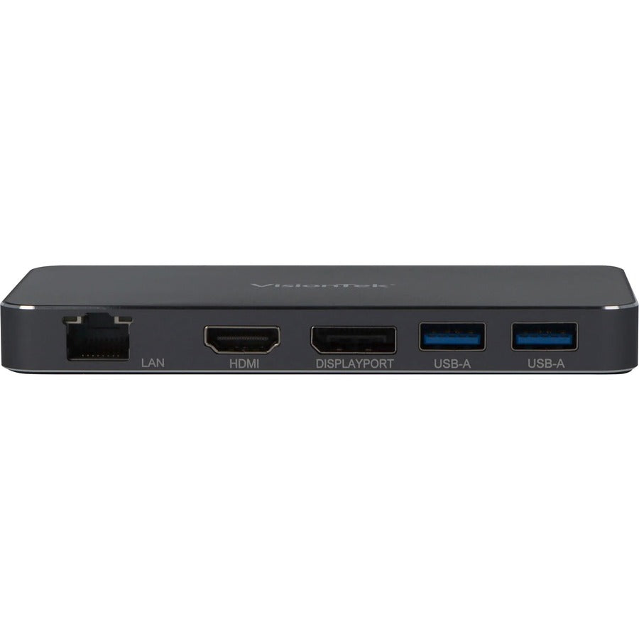 Station d'accueil USB-C portable VisionTek VT350 avec alimentation traversante 901527
