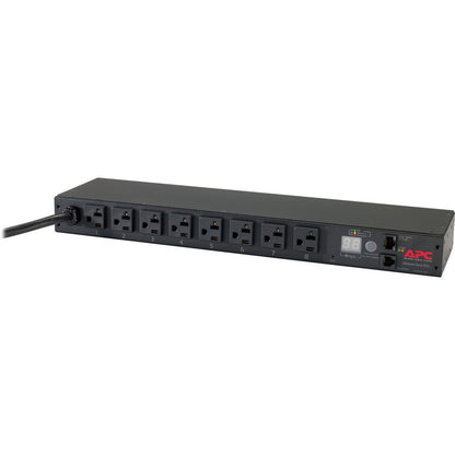 PDU en rack APC by Schneider Electric, avec compteur, 1U, 20 A, 120 V, (8) 5-20 AP7801B