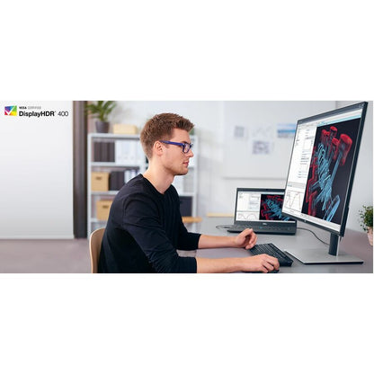 Écran LCD LED 4K UHD Edge de 31,5 pouces Dell UltraSharp U3219Q - 16:9 DELL-U3219Q