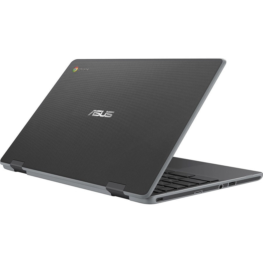 Asus Chromebook C204 C204MA-YB02-GR Chromebook robuste 11,6" - HD - Intel Celeron N4020 - 4 Go - Mémoire flash 32 Go - Gris foncé C204MA-YB02-GR
