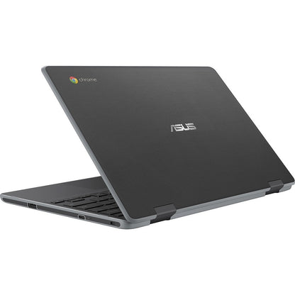 Asus Chromebook C204 C204MA-YB02-GR Chromebook robuste 11,6" - HD - Intel Celeron N4020 - 4 Go - Mémoire flash 32 Go - Gris foncé C204MA-YB02-GR