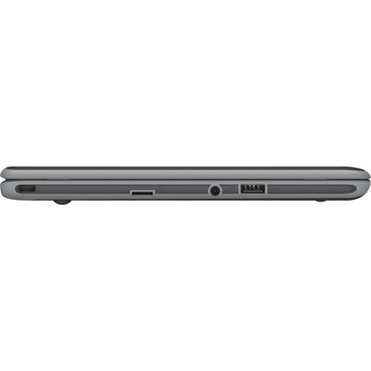 Asus Chromebook C204 C204MA-YB02-GR Chromebook robuste 11,6" - HD - Intel Celeron N4020 - 4 Go - Mémoire flash 32 Go - Gris foncé C204MA-YB02-GR