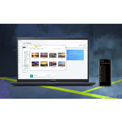 Ordinateur portable Asus Vivobook S S513 S513UA-DB51-CA 15,6" - Full HD - 1920 x 1080 - AMD Ryzen 5 5500U Hexa-core (6 cœurs) 2,10 GHz - 8 Go RAM - 512 Go SSD - Indie Black S513UA-DB51-CA