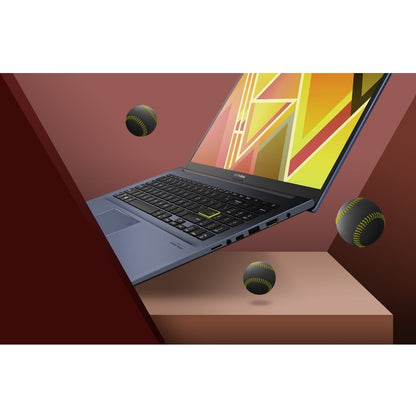 Ordinateur portable Asus Vivobook S S513 S513UA-DB51-CA 15,6" - Full HD - 1920 x 1080 - AMD Ryzen 5 5500U Hexa-core (6 cœurs) 2,10 GHz - 8 Go RAM - 512 Go SSD - Indie Black S513UA-DB51-CA