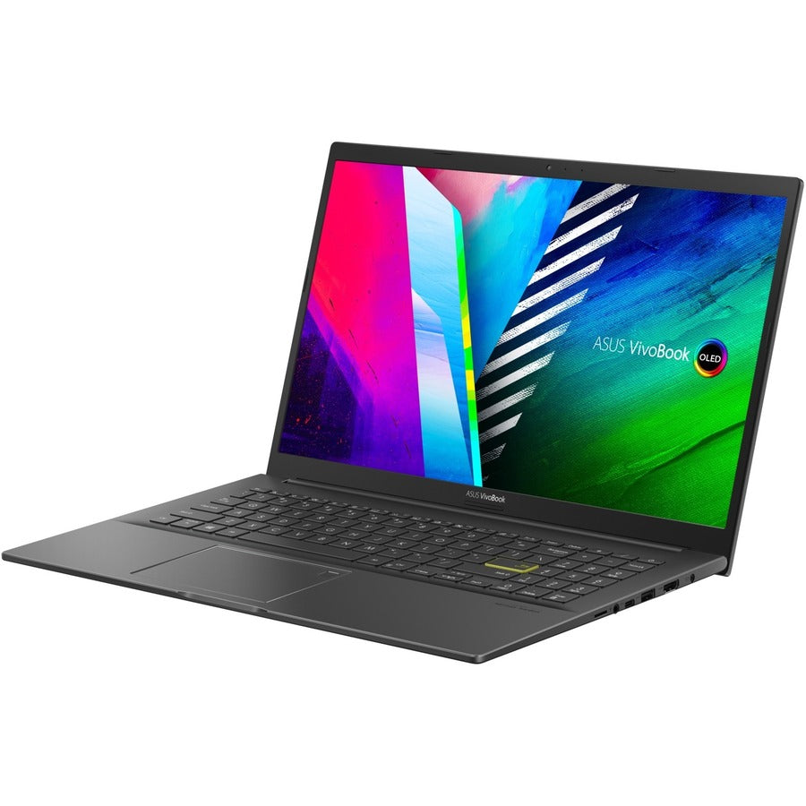 Ordinateur portable Asus Vivobook S S513 S513UA-DB51-CA 15,6" - Full HD - 1920 x 1080 - AMD Ryzen 5 5500U Hexa-core (6 cœurs) 2,10 GHz - 8 Go RAM - 512 Go SSD - Indie Black S513UA-DB51-CA