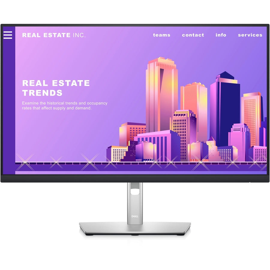 Moniteur LCD LED Full HD 27" Dell P2722H - 16:9 - Noir, Argent DELL-P2722H