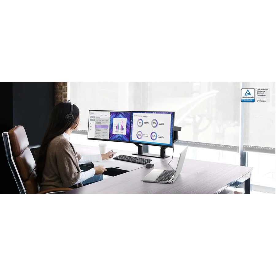 Moniteur LCD LED Full HD 27" Dell P2722H - 16:9 - Noir, Argent DELL-P2722H