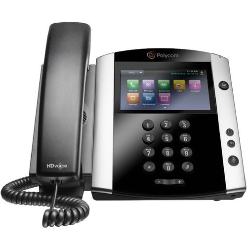 Téléphone IP Poly VVX 601 - Filaire - Bureau - Noir 2200-48600-019