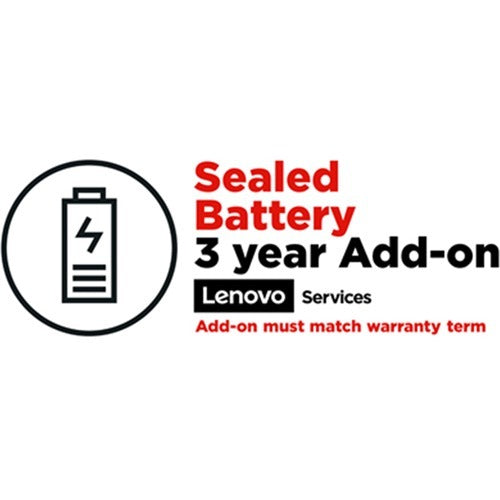Batterie scellée Lenovo (complémentaire) - Garantie 3 ans 5WS0V98154