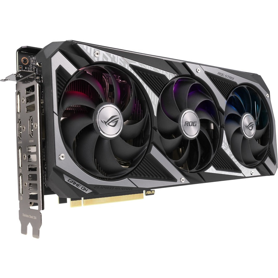 Carte graphique Asus ROG NVIDIA GeForce RTX 3060 - 12 Mo GDDR6 ROGSTRIX-RTX3060O12GV2GAM