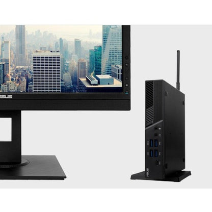 Asus PB50-BR036ZD Desktop Computer - AMD Ryzen 5 3550H - 8 GB RAM DDR4 SDRAM - 256 GB SSD - Mini PC - Black PB50-BR036ZD
