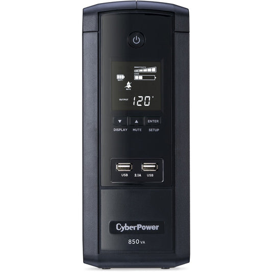 Systèmes d'alimentation sans coupure CyberPower BRG850AVRLCD Écran LCD intelligent - Capacité : 850 VA / 510 W BRG850AVRLCD