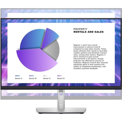 Moniteur LCD WLED Full HD 21,5" Dell P2222H - 16:9 - Noir, Argent DELL-P2222H