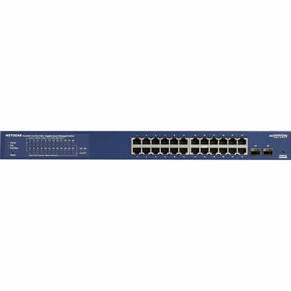 Netgear 24-Port Gigabit PoE+ Smart Managed Pro Switch with 2 SFP Ports (GS724TPv2) GS724TP-200NAS