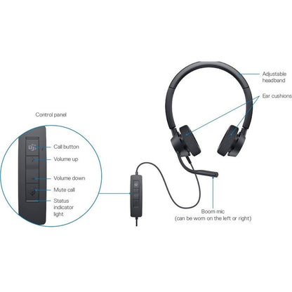 Casque Dell Pro DELL-WH3022