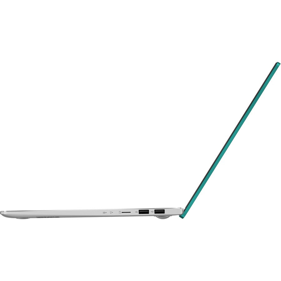 Ordinateur portable Asus VivoBook S15 S533 S533EA-DH51-GN 15,6" - Full HD - 1920 x 1080 - Intel Core i5 11e génération i5-1135G7 Quad-core (4 cœurs) 2,40 GHz - 8 Go RAM - SSD 512 Go - Vert Gaia, Argent transparent S533EA-DH51-GN