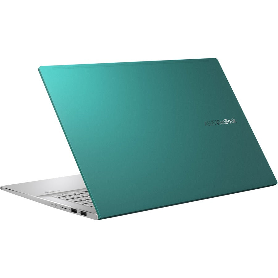 Ordinateur portable Asus VivoBook S15 S533 S533EA-DH51-GN 15,6" - Full HD - 1920 x 1080 - Intel Core i5 11e génération i5-1135G7 Quad-core (4 cœurs) 2,40 GHz - 8 Go RAM - SSD 512 Go - Vert Gaia, Argent transparent S533EA-DH51-GN