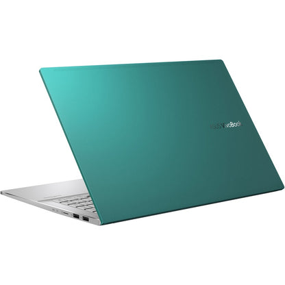 Ordinateur portable Asus VivoBook S15 S533 S533EA-DH51-GN 15,6" - Full HD - 1920 x 1080 - Intel Core i5 11e génération i5-1135G7 Quad-core (4 cœurs) 2,40 GHz - 8 Go RAM - SSD 512 Go - Vert Gaia, Argent transparent S533EA-DH51-GN