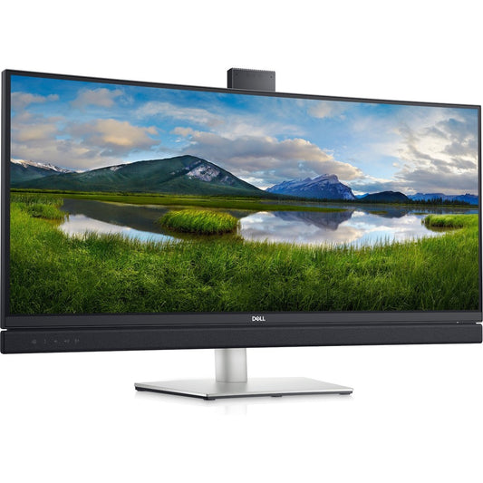 Moniteur LCD WLED incurvé Dell C3422WE 34,1" WQHD - 21:9 - Argent platine DELL-C3422WE