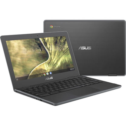 Asus Chromebook C204 C204MA-YZ02-GR Chromebook robuste 11,6" - HD - 1366 x 768 - Intel Celeron N4020 Dual-core (2 cœurs) 1,10 GHz - 4 Go de RAM - 32 Go de mémoire flash - Gris foncé, noir C204MA-YZ02-GR