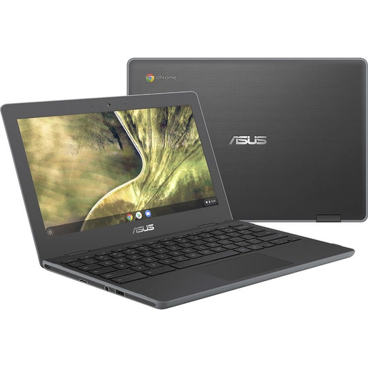 Asus Chromebook C204 C204MA-YZ02-GR Chromebook robuste 11,6" - HD - 1366 x 768 - Intel Celeron N4020 Dual-core (2 cœurs) 1,10 GHz - 4 Go de RAM - 32 Go de mémoire flash - Gris foncé, noir C204MA-YZ02-GR
