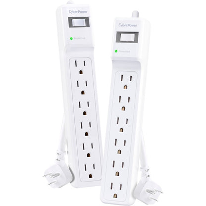 Parasurtenseur CyberPower MP1082SS Essential à 6 prises avec protection contre les surtensions de 500 J MP1082SS