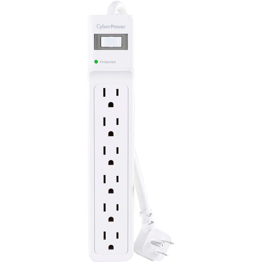 Parasurtenseur CyberPower MP1082SS Essential à 6 prises avec protection contre les surtensions de 500 J MP1082SS